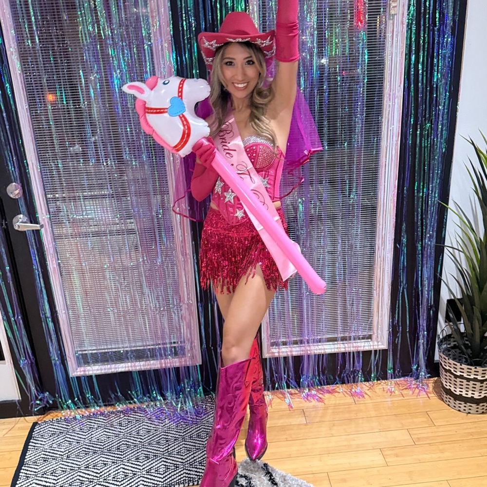 Pink Cowgirl Costume Pink Pony Club